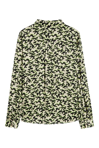 Blouse - Groen en zwart