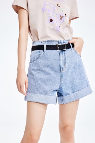 Short - Blauw