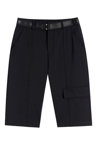 Driekwart Broek - Zwart