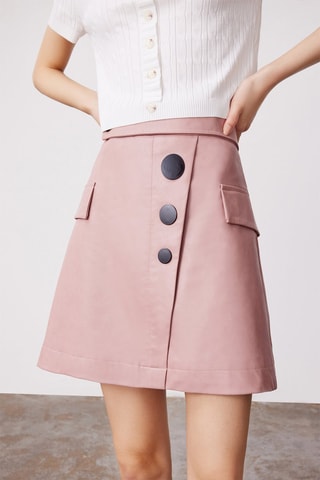 Minirok Hoge Taille Dieproze