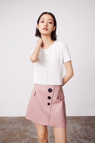 Minirok Hoge Taille Dieproze