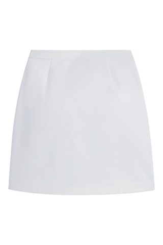 Rok met Wikkeleffect - Wit