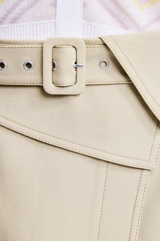 Asymmetrische Rok - Beige