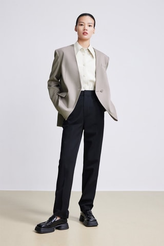 Wollen Blazer - Beige