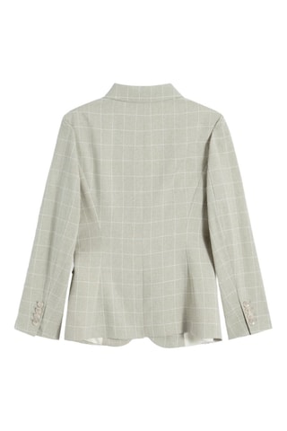 Blazer - Lichtgrijs en Wit