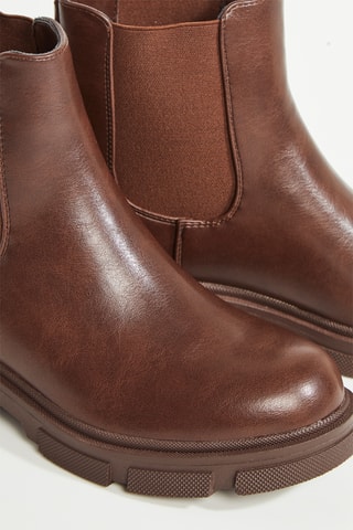 Bottines Elmo - Marron foncé