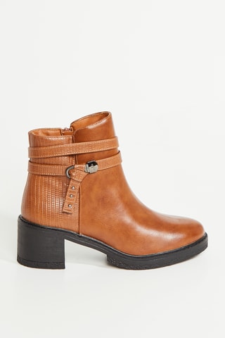 Bottines Ezine - Camel