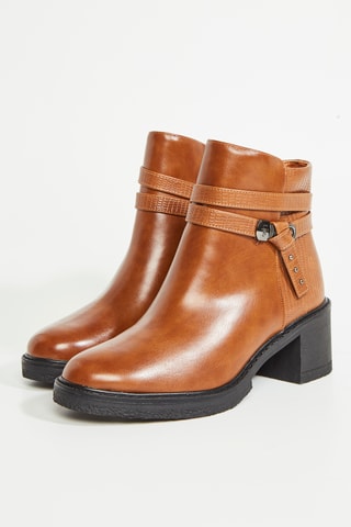 Bottines Ezine - Camel