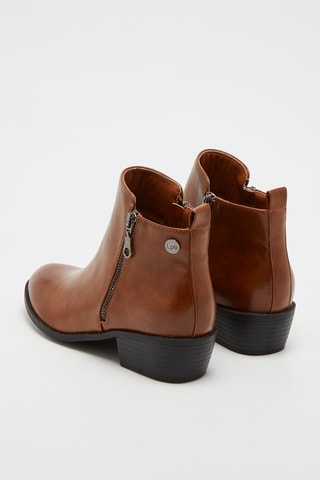 Bottines Victoria Camel