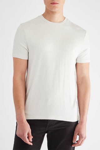 Pull à manches courtes - Ecru