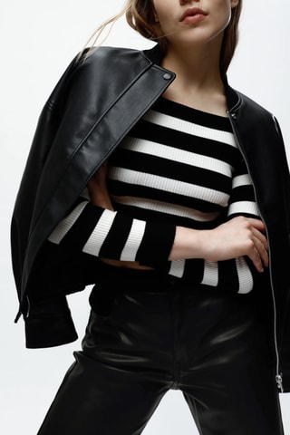 Pantalon droit - Noir