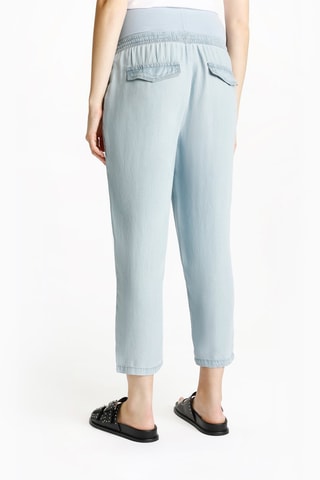 Pantalon de maternité 7/8 - Bleu