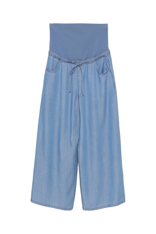 Pantalon de maternité 7/8 - Bleu