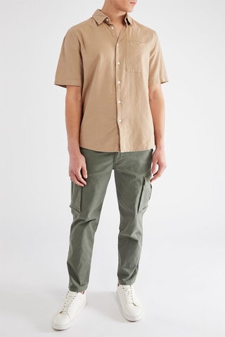 Pantalon cargo - Vert
