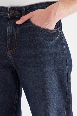 Pantalon relaxed - Bleu