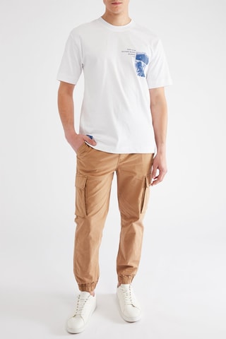 Pantalon cargo - Beige