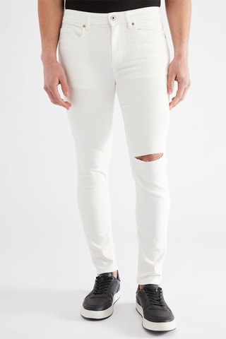 Pantalon skinny - Blanc