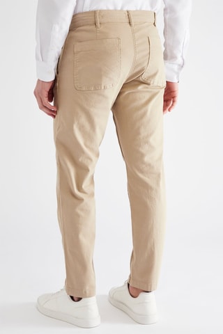 Calças chino slim - Bege