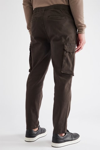 Pantalon cargo - Marron