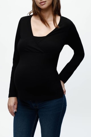 Jean de maternité 7/8 - Bleu marine