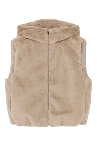 Veste sans manches - Beige