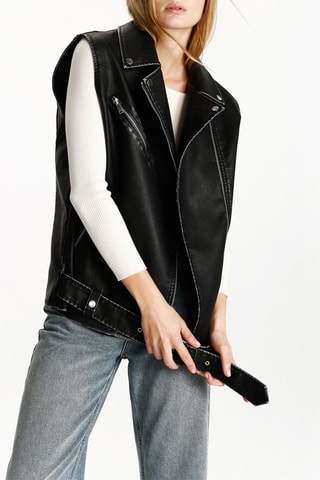 Veste sans manches - Noir