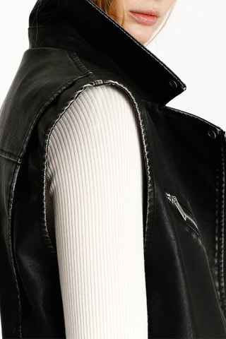 Veste sans manches - Noir