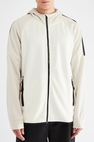 Veste à capuche - Blanc