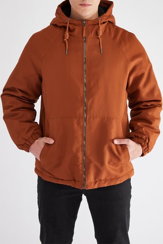 Veste à capuche - Marron