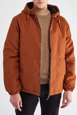 Veste à capuche - Marron