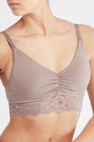 2 brassières - Blanc et beige