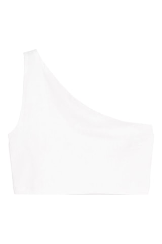 Top asymétrique - Blanc