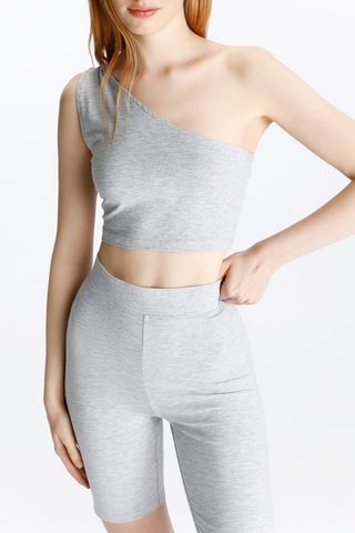 Asymmetrische Top - Grijs