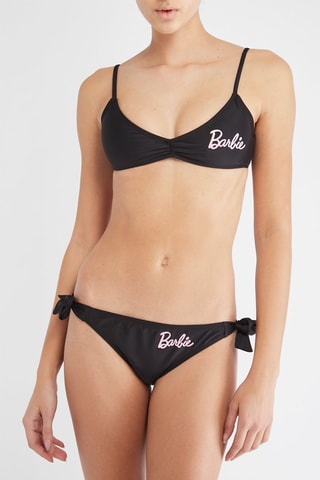 Maillot 2 pièces Barbies - Noir et rose