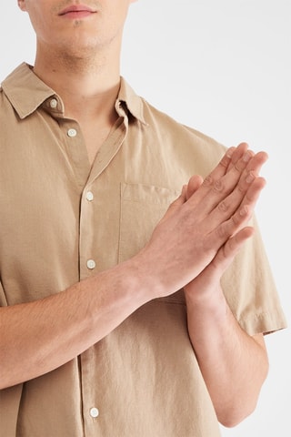 Chemise en lin - Beige