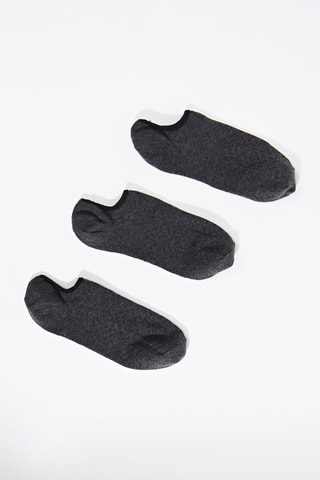 3 paires de chaussettes - Gris
