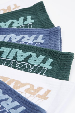 3 paires de chaussettes - Vert