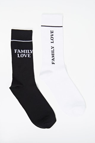 2 paires de chaussettes - Noir