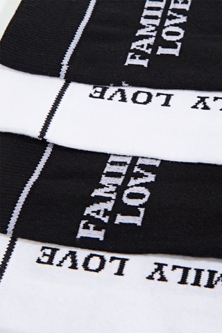 2 paires de chaussettes - Noir