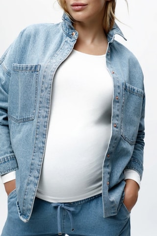 T-shirt de maternité - Blanc