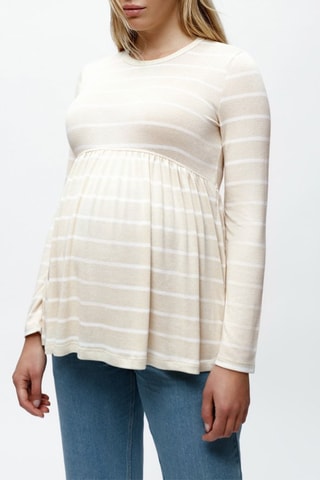 T-shirt de maternité - Beige