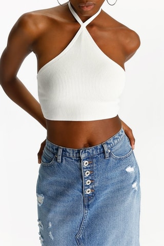 Top - Blanc