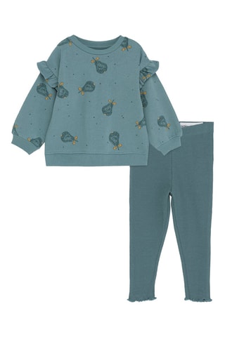 Sweat et legging - Vert