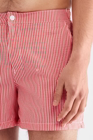 Short de bain - Rouge