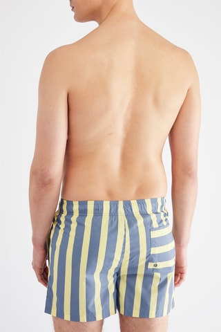 Short de bain - Jaune