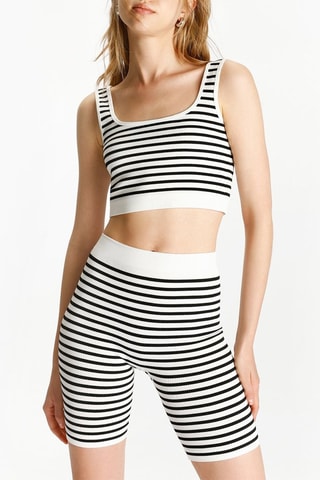 Cycliste taille haute - Blanc