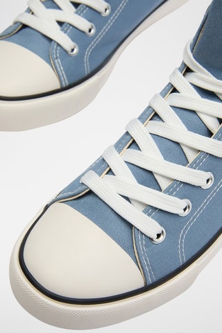 Tennis montantes - Bleu-gris