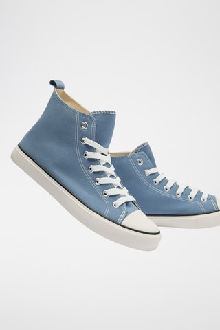 Tennis montantes - Bleu-gris