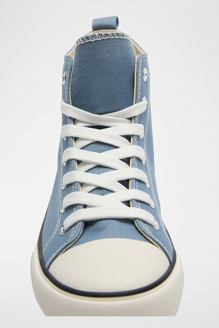 Tennis montantes - Bleu-gris