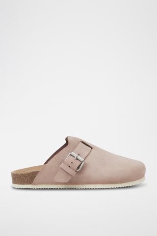 Nubuck Clogs - Roze